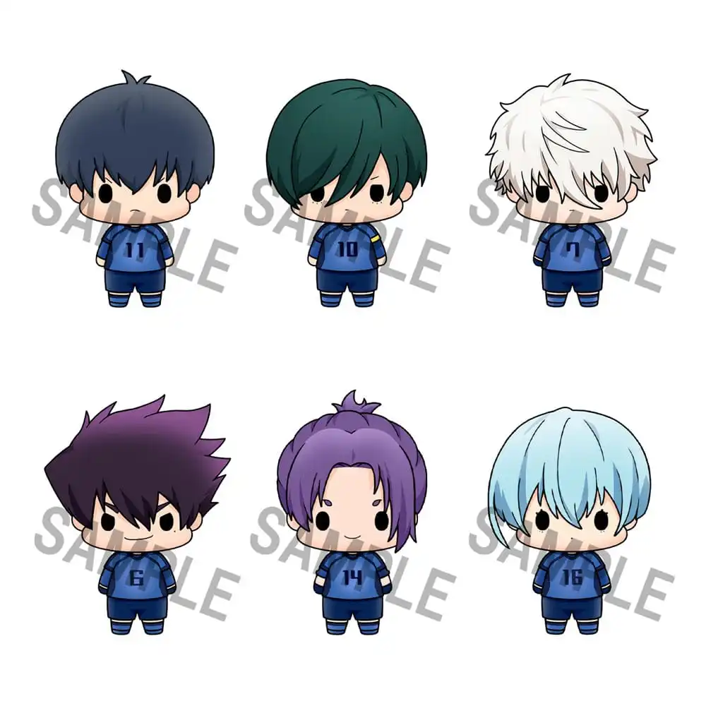 Blue Lock Chokorin Mascot Series Trading Figure 6-Pack Vol. 2 5 cm